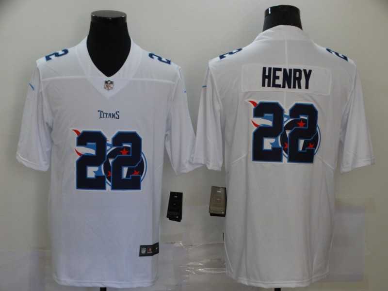 Nike Titans 22 Derrick Henry White Shadow Logo Limited Jersey,We sell and wholesale Nike Titans 22 Derrick Henry White Shadow Logo Limited Jersey on line form chian!
